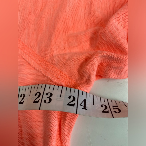 VICTORIA SECRET neon pink Summer Lounge Cotton Zip-Up - Picture 9 of 13